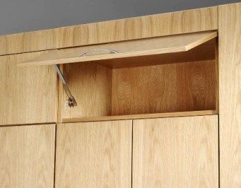 Cupboard With Top Hinged Doors