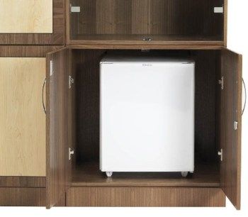 Cupboard With Integral Fridge