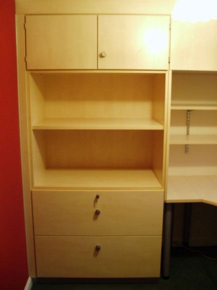 Custom Fitted Home Office Wall Cupboard 0