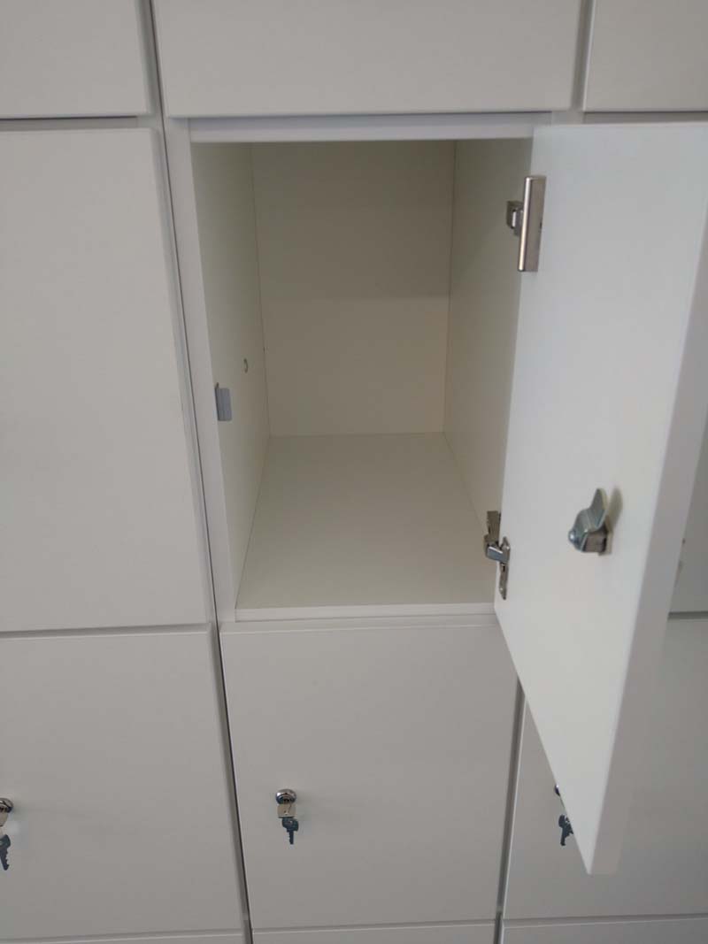 View Of Open Locker