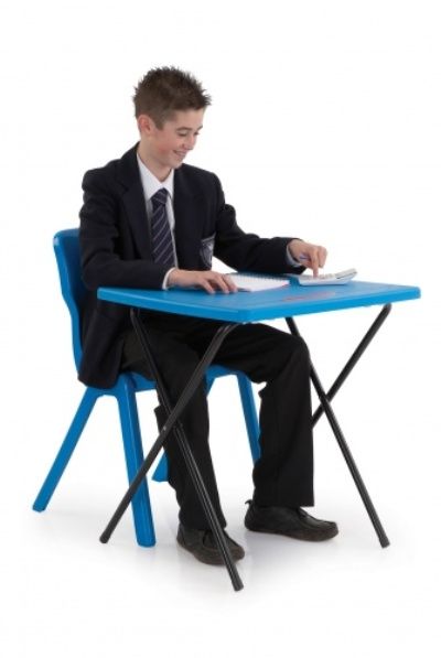 School Classroom Exam Polypropylene Desks