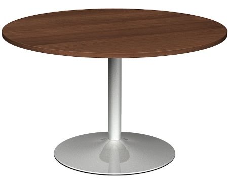 Circular Meeting Table 1000 dia M25 Trumpet Base