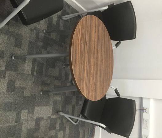 Small Round Meeting Table