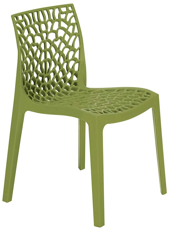 Zest Polypropylene Outdoor Side Chair