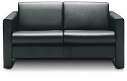 Aries Two Seat Sofa in Vintage Leather