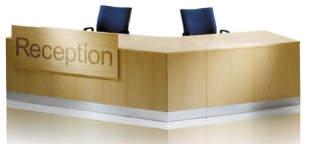 Fusion Low Reception Desk