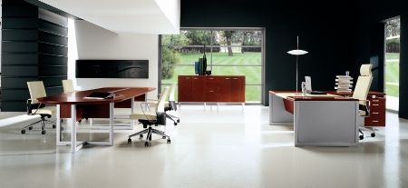 Zeta Desk and Conference Table