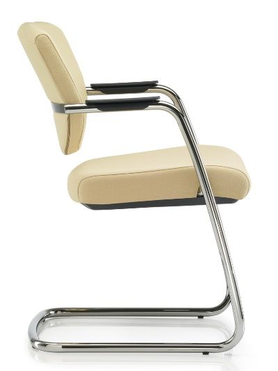 Key Half Back Cantilever Guest Chair, Grp 2