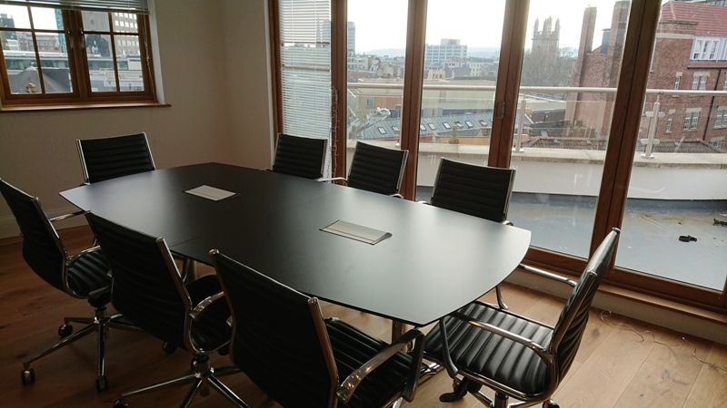 Switch Black Meeting Room Table