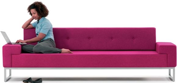 A Sofa For Quiet Work Away From The Desk