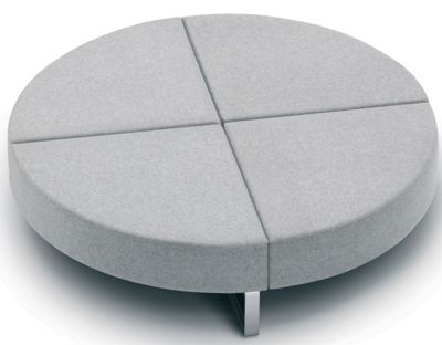 Circular Seating Area Created from Intro Seating Modules