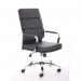 Advocate Executive Chair Black Soft Bonded Leather With Arms - view 1