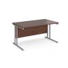 Rectangular Desk, M25 800mm Deep, C-Frame Legs - view 2