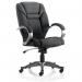 Galloway Executive Chair With Arms #Black/Blue# Fabric - view 1