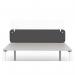 Protective Plexiglass Desk Divider Screen Extension 260 High - view 2