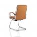 Classic Cantilever Chair #Black/Tan/White - view 3