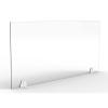 Protective Plexiglass Office Desk Divider Screen 600mm High  - view 1