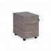 M25 3 Drawer Mobile Pedestal in Grey Oak