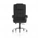 Moore Deluxe Executive Chair Black Leather With Arms - view 2