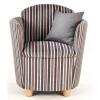 Cloud Single Seat tub chair, beech feet, grp 3 fabric - view 3