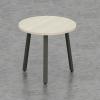 Round Office Meeting Table, OGI A Range,  Angled Steel Legs - view 2