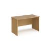 Narrow Rectangular Desk, 1200w Oak Finish, M25 range