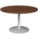 M25 Circular Walnut Meeting Table 1200