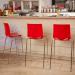 Fondo Bar Stool, High Gloss Polyproplene Shell, 4 Leg (Minimum Orders Apply*) - view 2