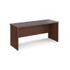 Narrow Rectangular Desk, 1600w Walnut Finish, M25 range