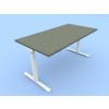 Drive Height Adjustable Desk with Anthracite Top and Aluminium Frame