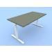 Drive Height Adjustable Desk with Anthracite Top and Aluminium Frame