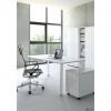 OGI A Desk with White Top and Legs