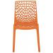 Zest Polypropylene Outdoor Side Chair - view 3