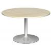 M25 Circular Maple Meeting Table 1000