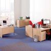 View of Office Using M25 Panel End Desks