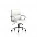 Desire Medium Executive Chair With Arms #White/Black - view 2