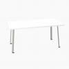 OGI A Desk with White Top and Legs