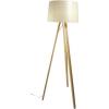 Essence Floor Standing Lamp with Wood Effect Shade
