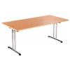 Folding Modular Meeting Table, Straight Leg - view 1