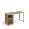 Cairo Sleigh Frame Desk with Support Unit