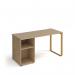 Cairo Sleigh Frame Desk with Support Unit