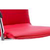 Echo Cantilever Chair With Arms Red Soft Bonded Leather - view 4