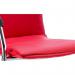 Echo Cantilever Chair With Arms Red Soft Bonded Leather - view 4