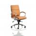 Classic Executive Chair Medium Back #Black/Tan/White - view 2