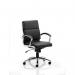 Classic Executive Chair Medium Back #Black/Tan/White - view 1