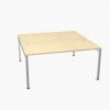  OGI Y Bench Desk with Polar Birch Top and Aluminium Legs