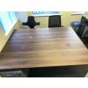 SPECIAL OFFER  Walnut Meeting Table 1800mm x 1610mm OGI Y Bench Table - view 2