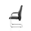 Mien High Back Leather Cantilever Visitor Office Chair - view 3