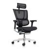 Mirus Elite 2023 Ergonomic Chair Mesh Black Frame with Headrest - view 1