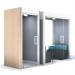 Oasis Linear Meeting & Phone Pods - view 1